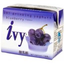 泰国IVY蓝莓味酸奶飲180毫升